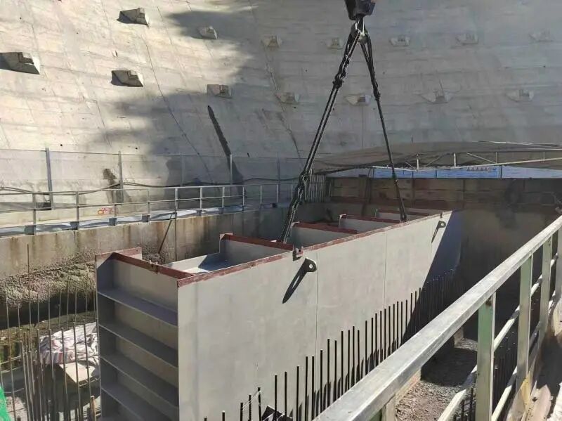 潘口抽水蓄能电站最新进展!143吨巨无霸“保险栓”已就位