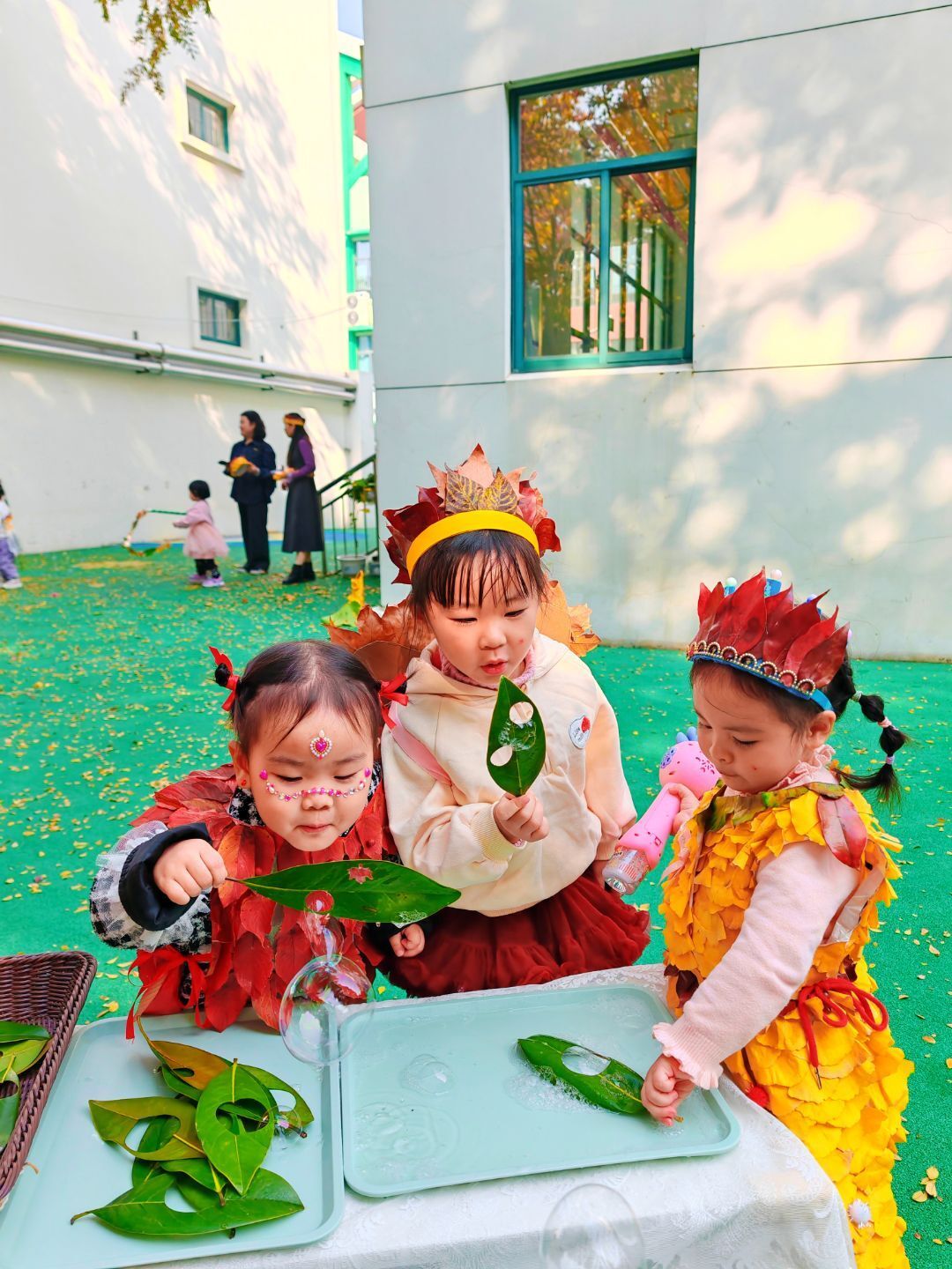 一起给冬天比个“叶”：华中农业大学幼儿园开展自然教育活动