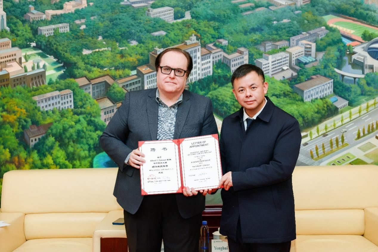 澳大利亚悉尼大学Albert Zomaya院士受聘华中科技大学顾问教授