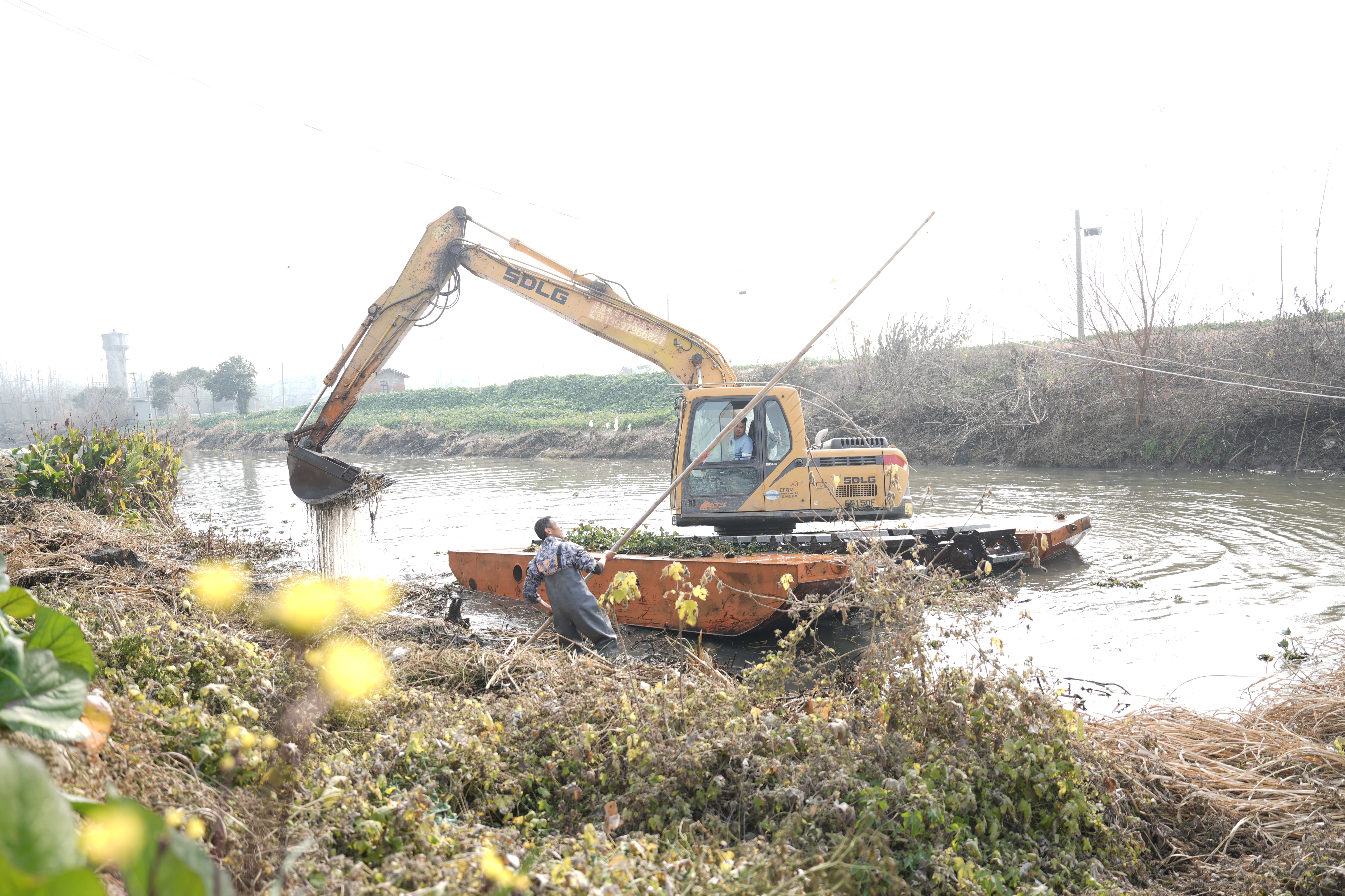 熊口镇"六清攻坚行动"提速