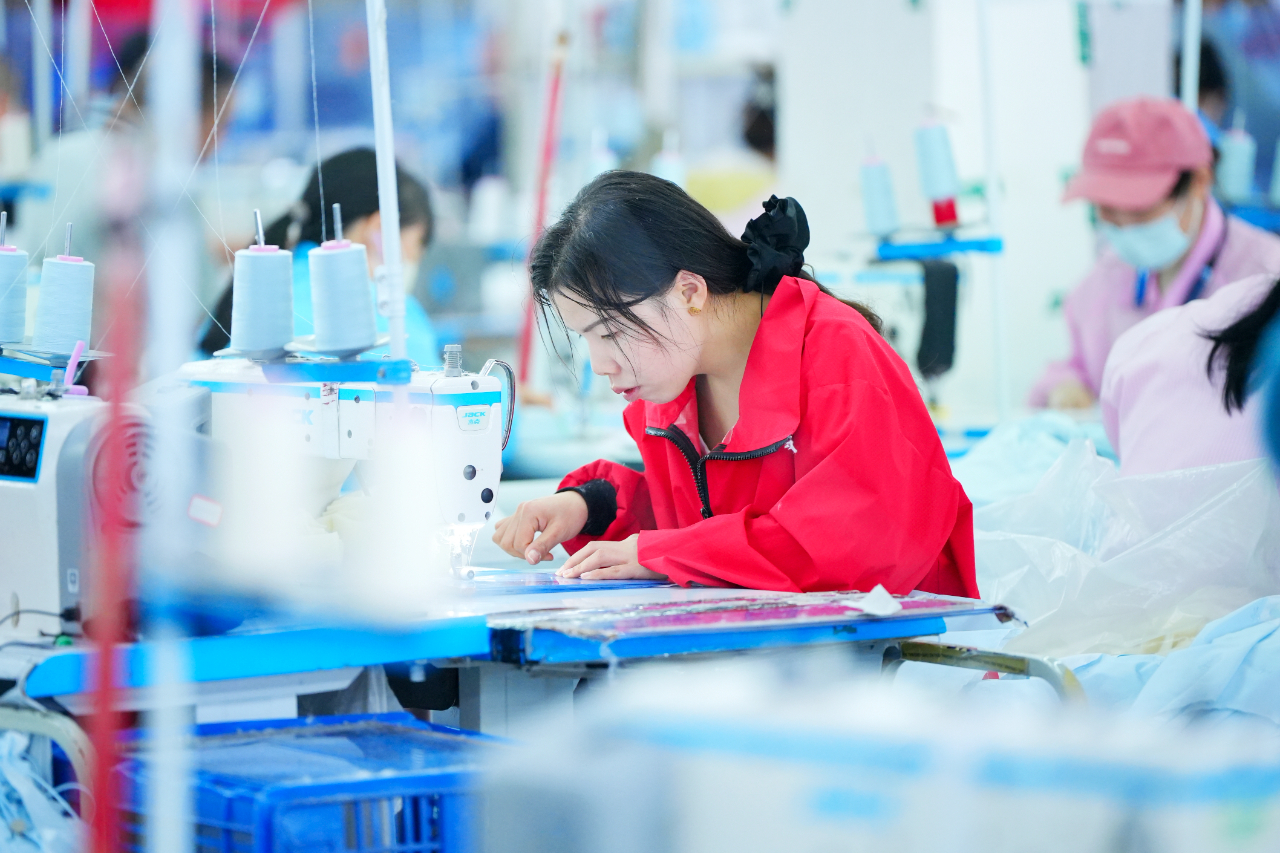 15万件羽绒服将销往欧洲