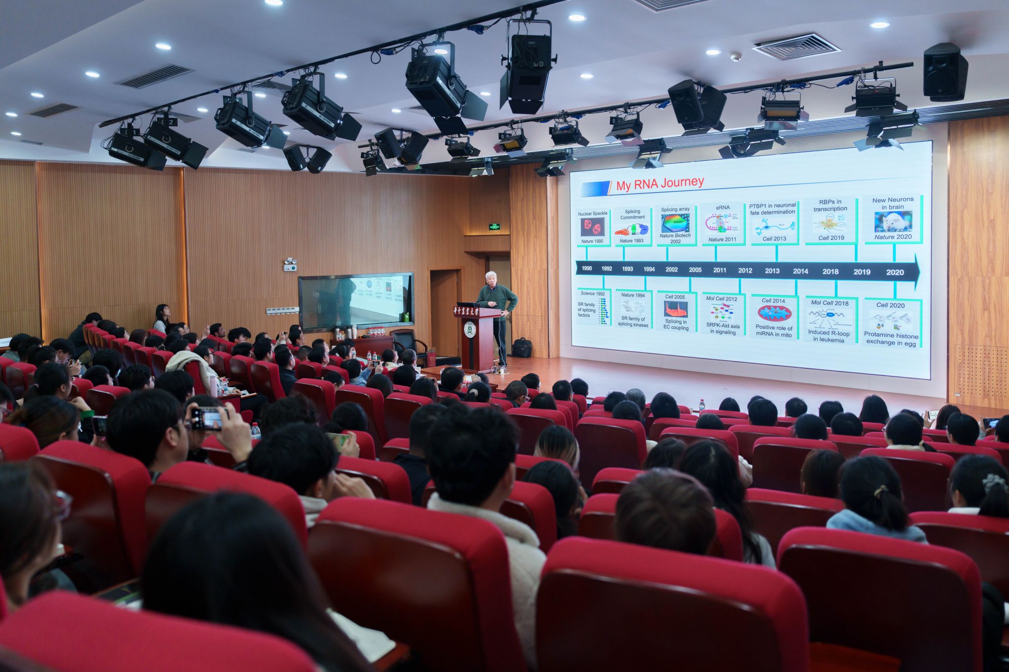 【硕彦讲坛】付向东：坚持问题导向，做有社会责任的科学研究