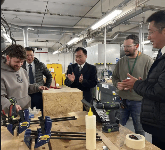 校党委副书记孙国胜率团赴英国和法国交流访问