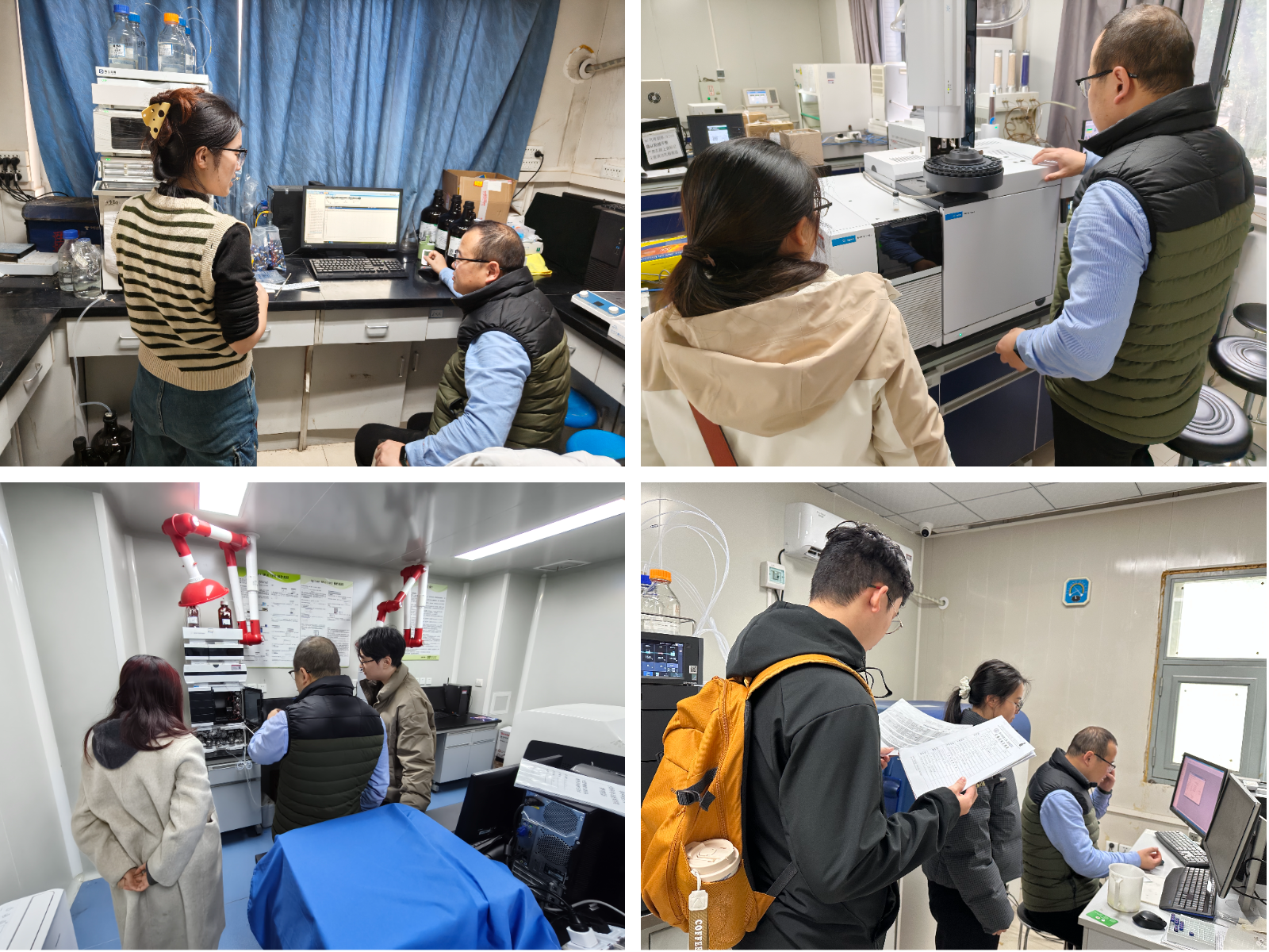 【人才队伍建设年】实设处组织开展大型仪器巡检