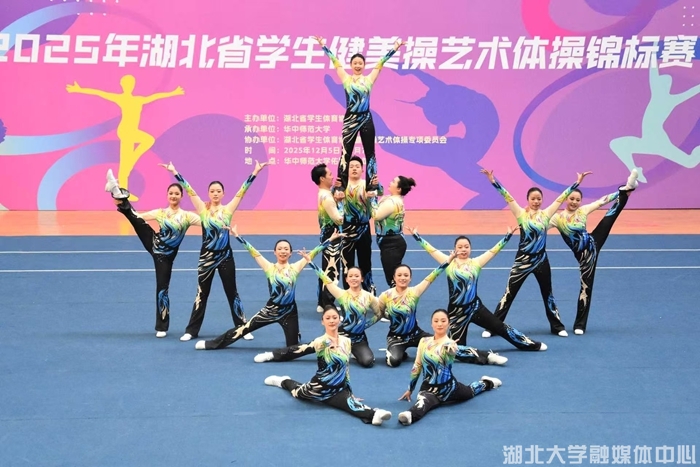 湖大学子荣获全省体育舞蹈、健美操锦标赛3项冠军