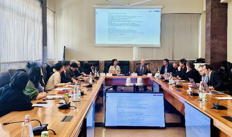 华中科技大学代表团访问意大利深化教学科研合作