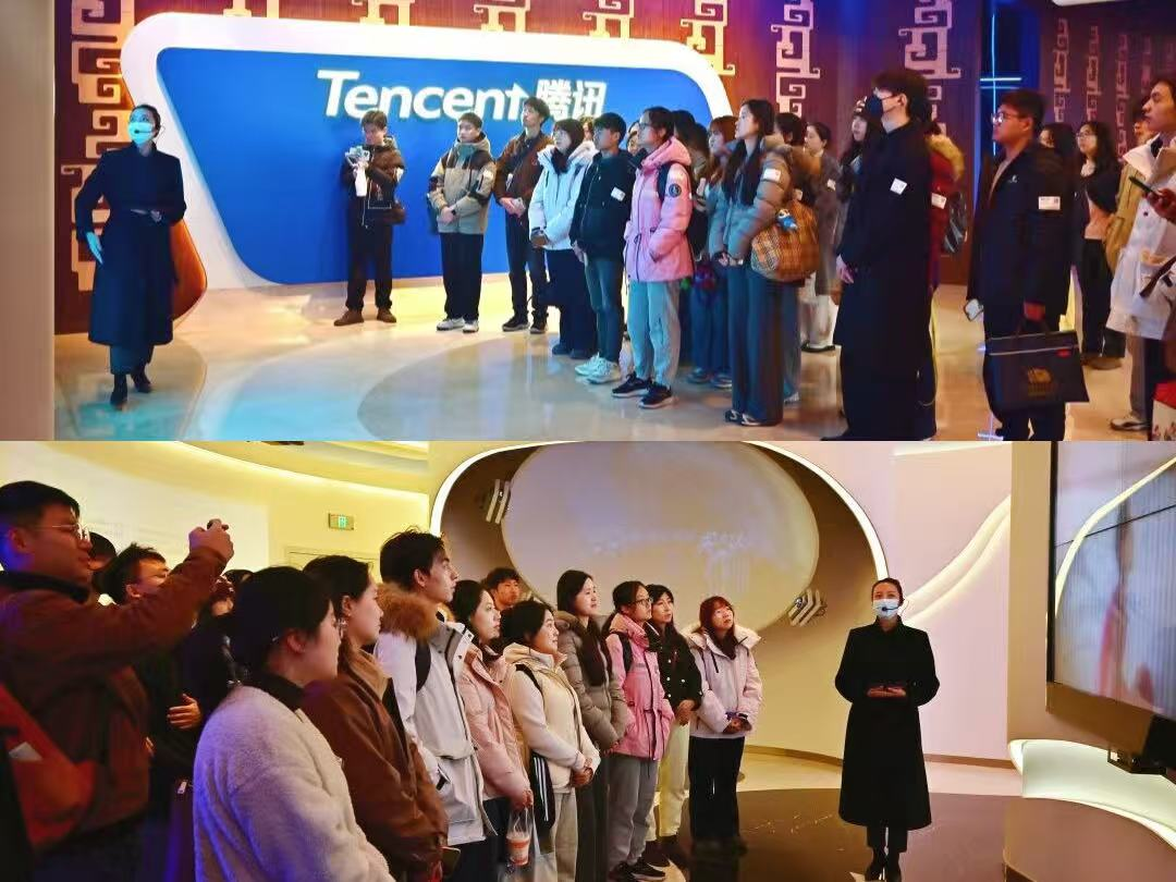 中南财经政法大学组织学生骨干赴职场“探秘”