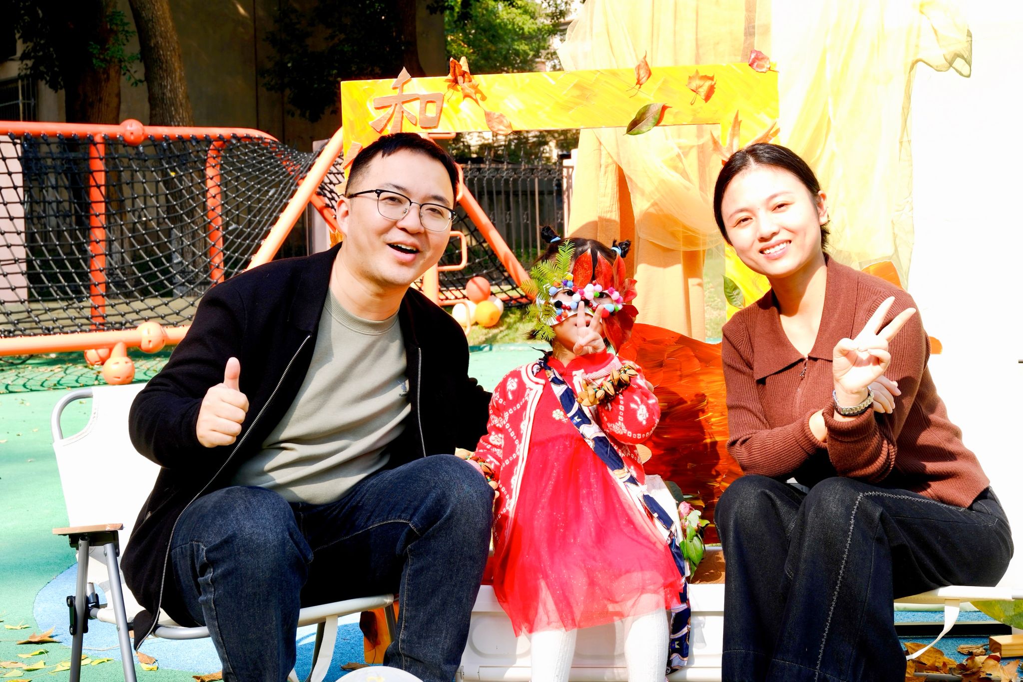 一起给冬天比个“叶”：华中农业大学幼儿园开展自然教育活动