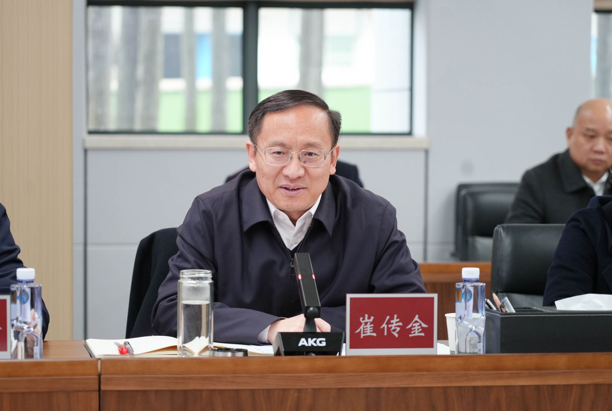 广水市委书记崔传金一行来校推进校地校企合作