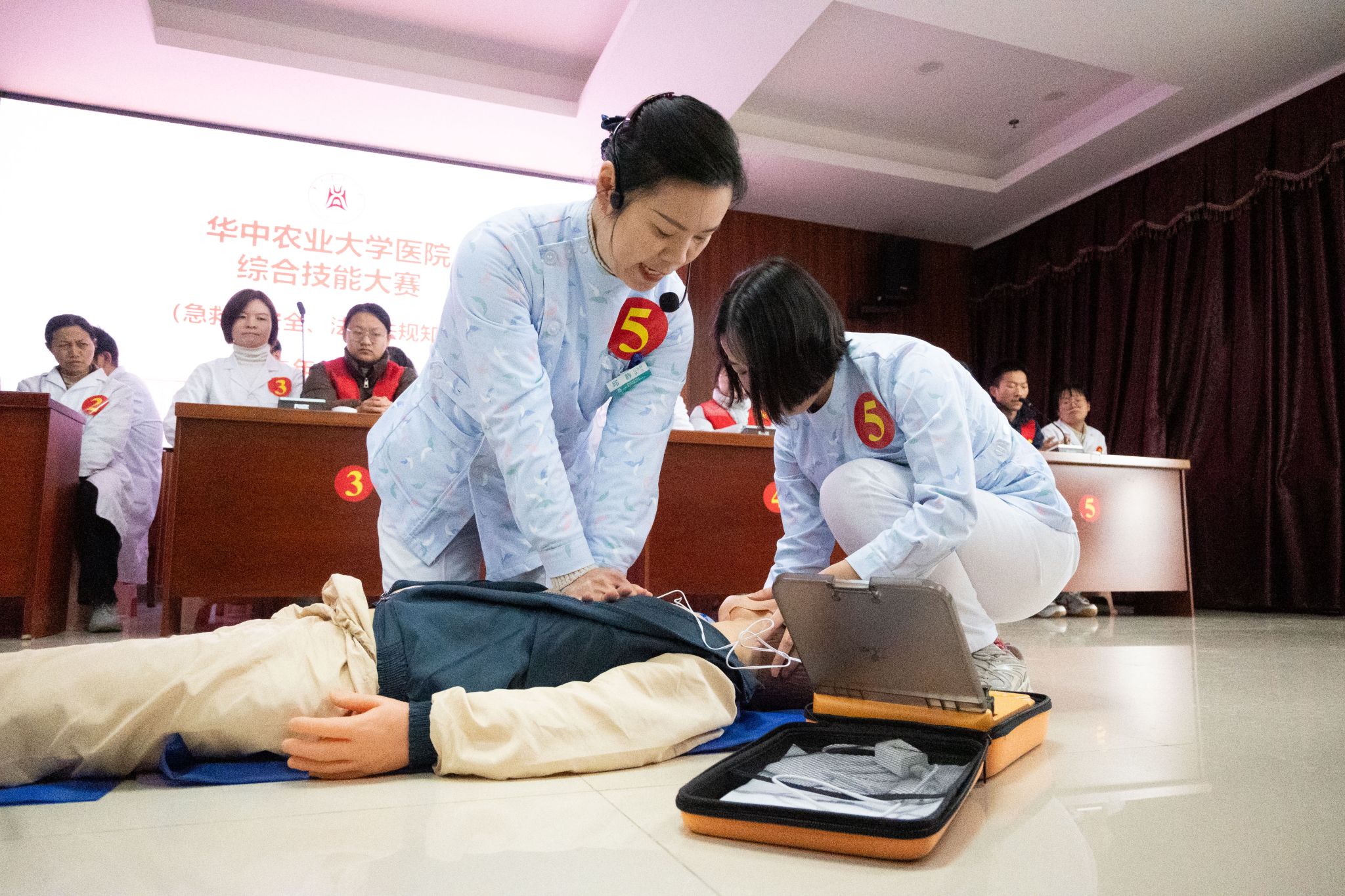 校医院开展2025年度综合技能大赛