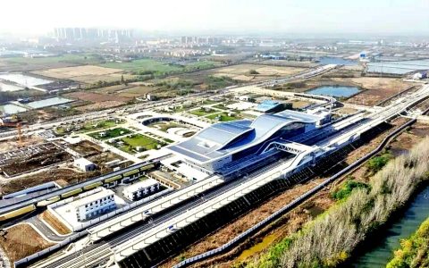 沿江高铁汉川北站即将通车 汉川到武汉仅15分钟