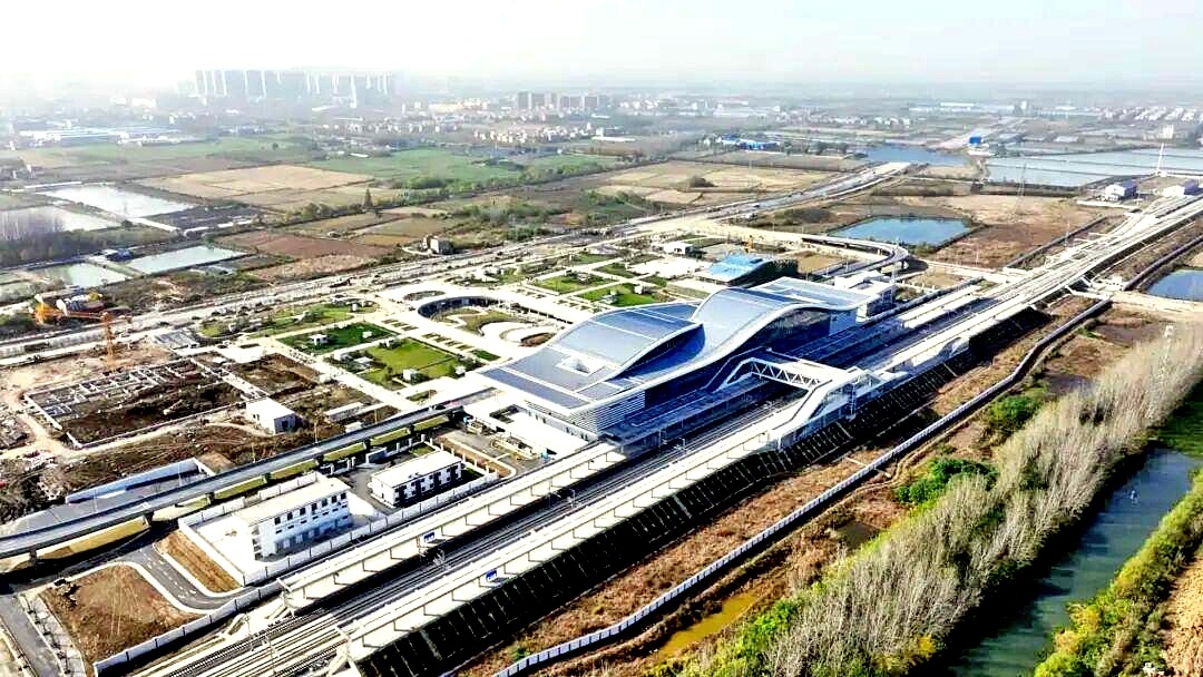 沿江高铁汉川北站即将通车 汉川到武汉仅15分钟