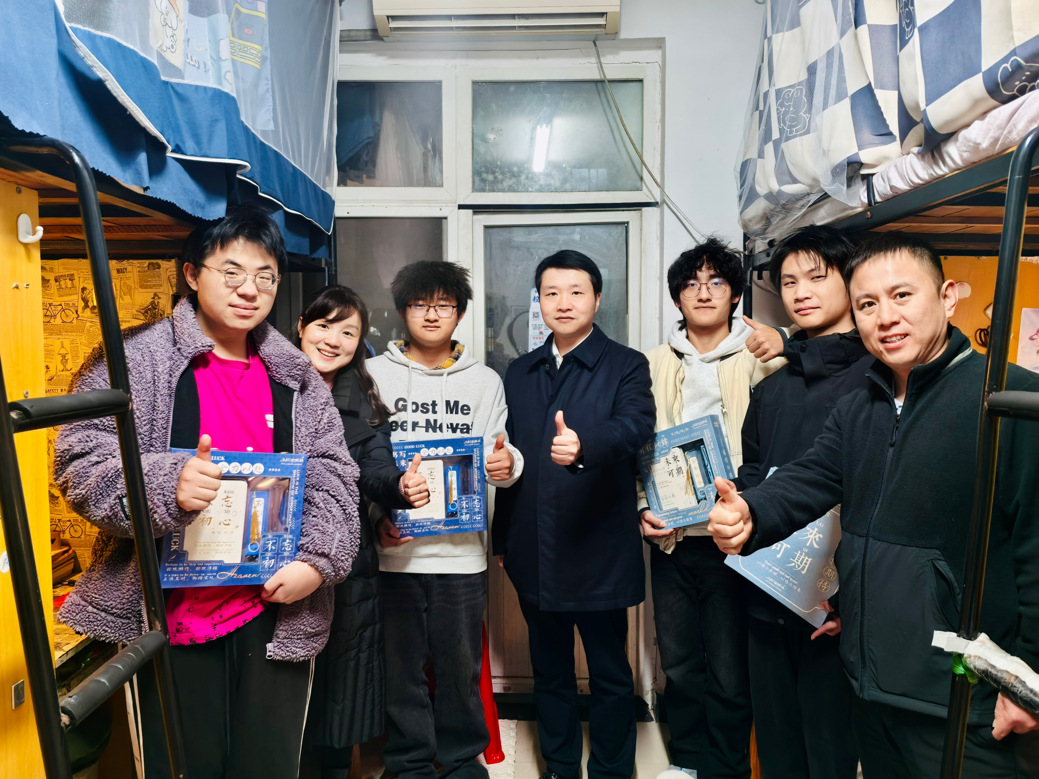 三峡大学领导走访慰问基础医学院、健康医学院2024级本科生