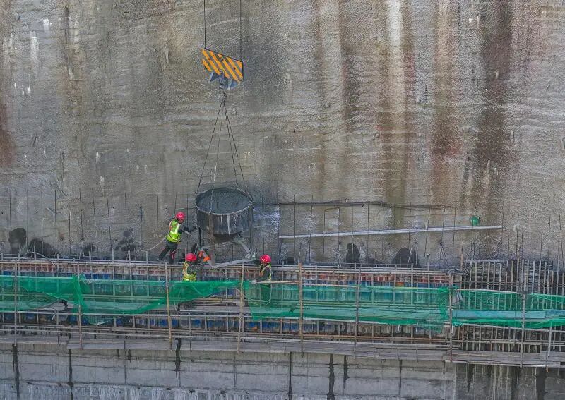 潘口抽水蓄能电站最新进展!143吨巨无霸“保险栓”已就位