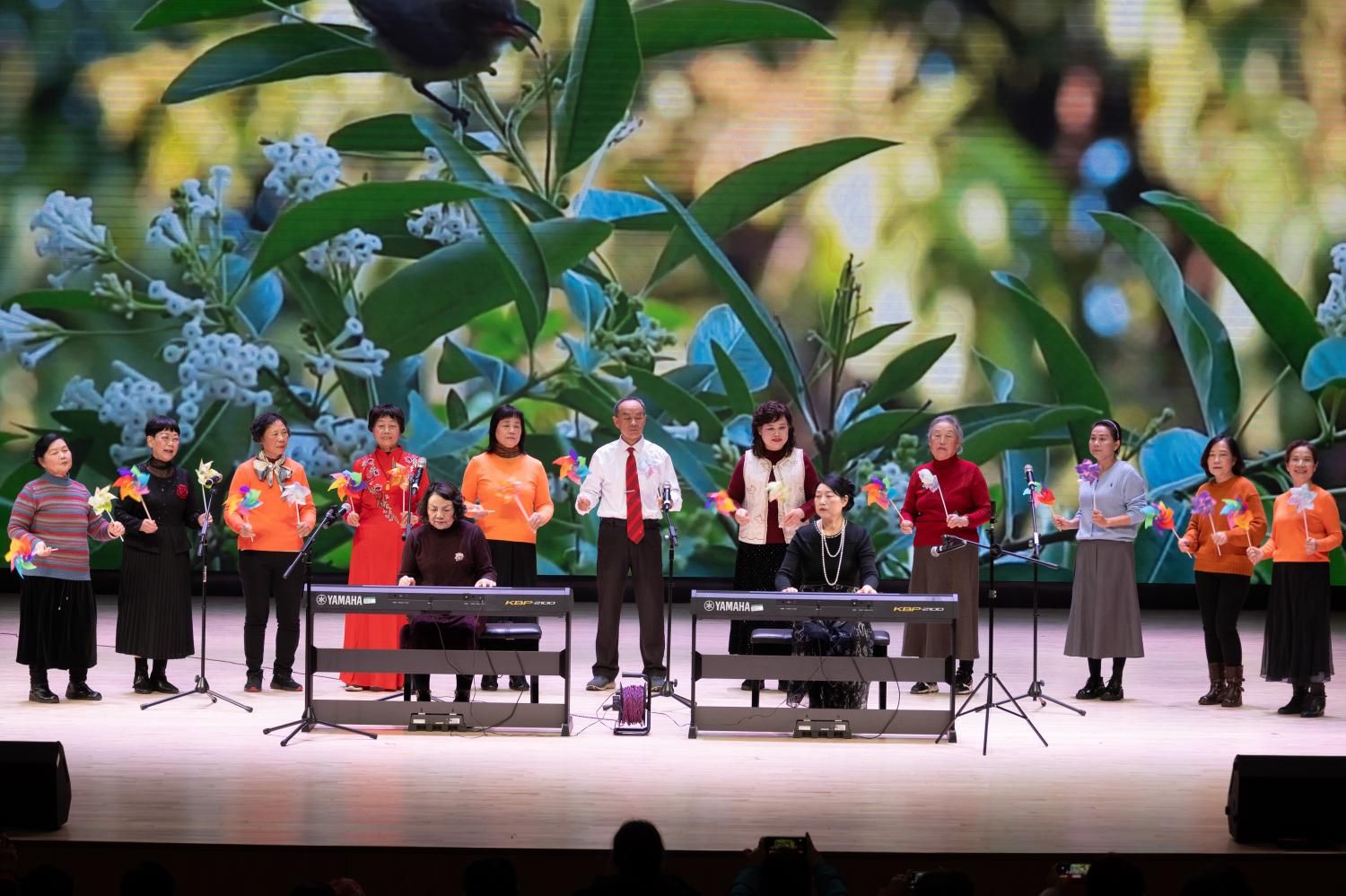 离退休教职工2026年迎新春文艺汇演举行