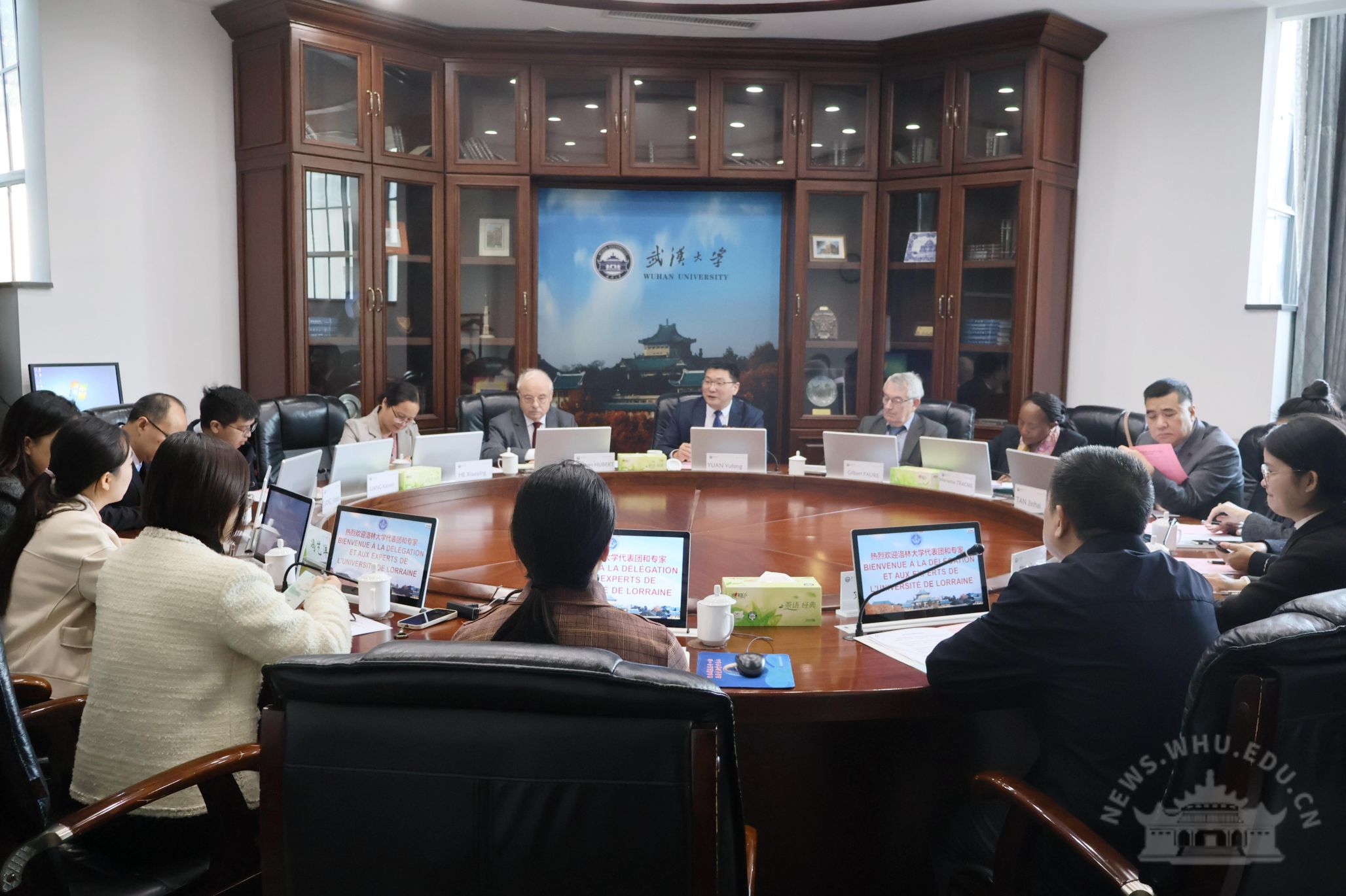 武汉大学与法国洛林大学共商推进医学合作