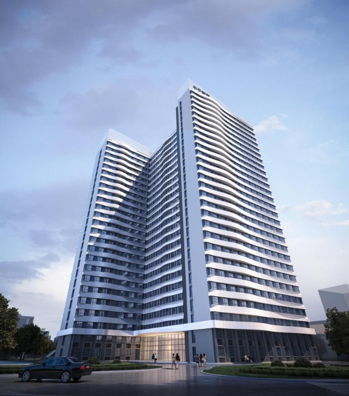 学子新苑项目主体结构顺利封顶