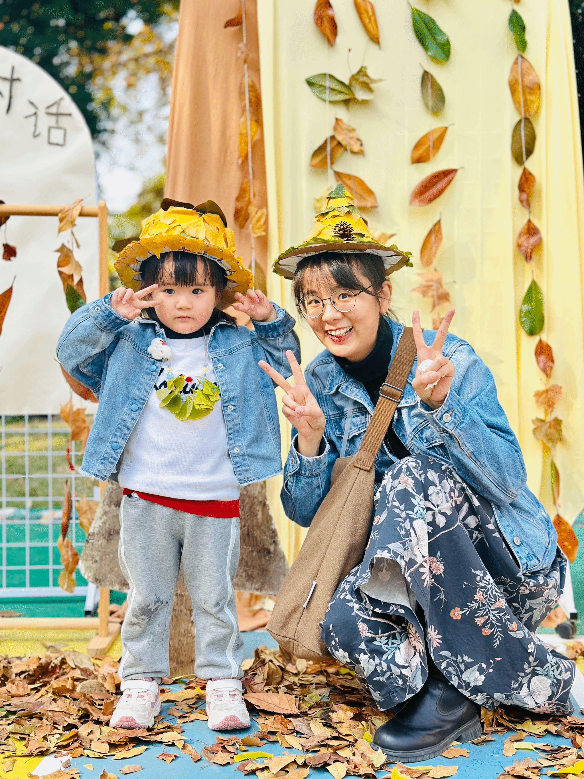 一起给冬天比个“叶”：华中农业大学幼儿园开展自然教育活动