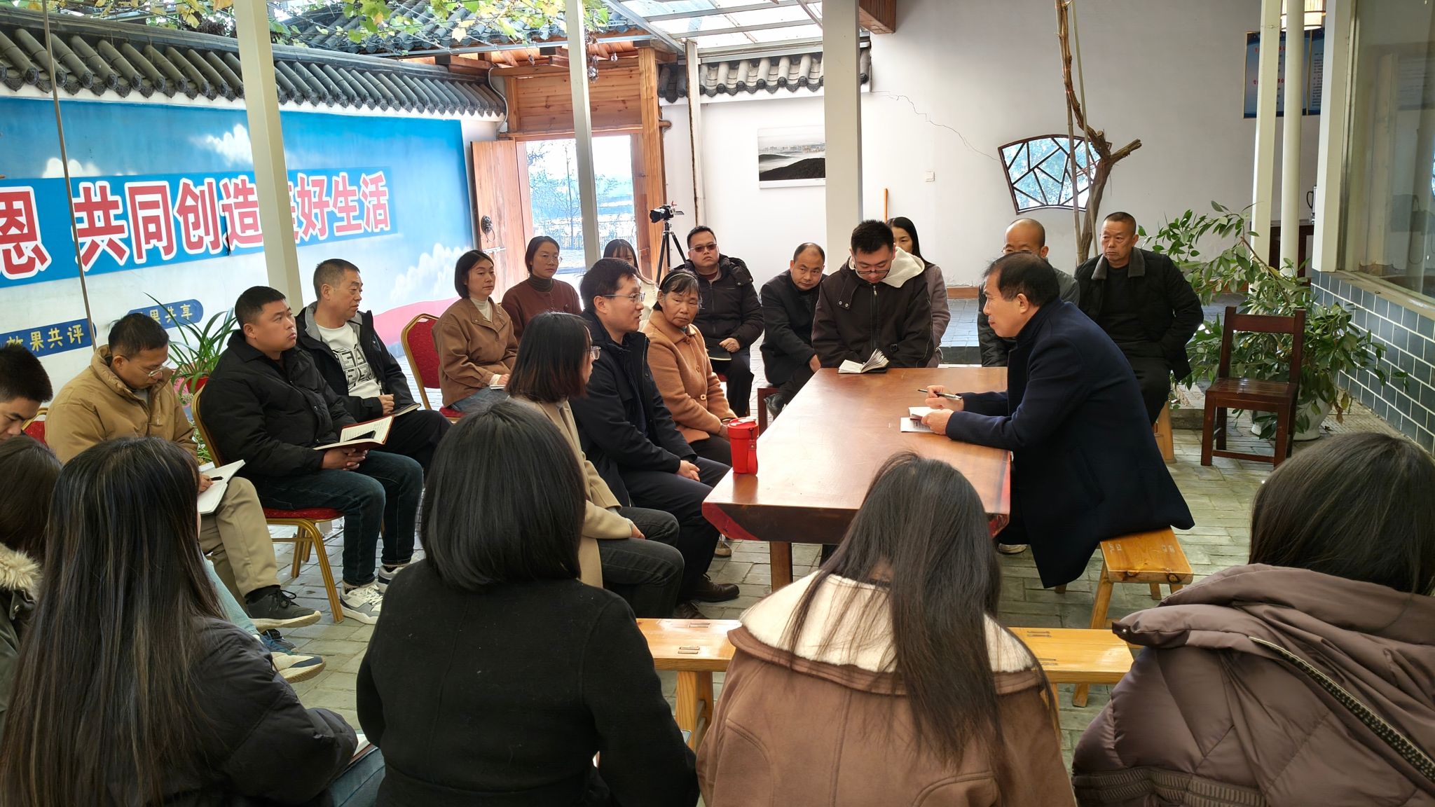 “百马行动”宣讲队推动党的二十届四中全会精神落地基层