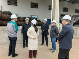 胡国珍校长调研下陆长乐山工业园