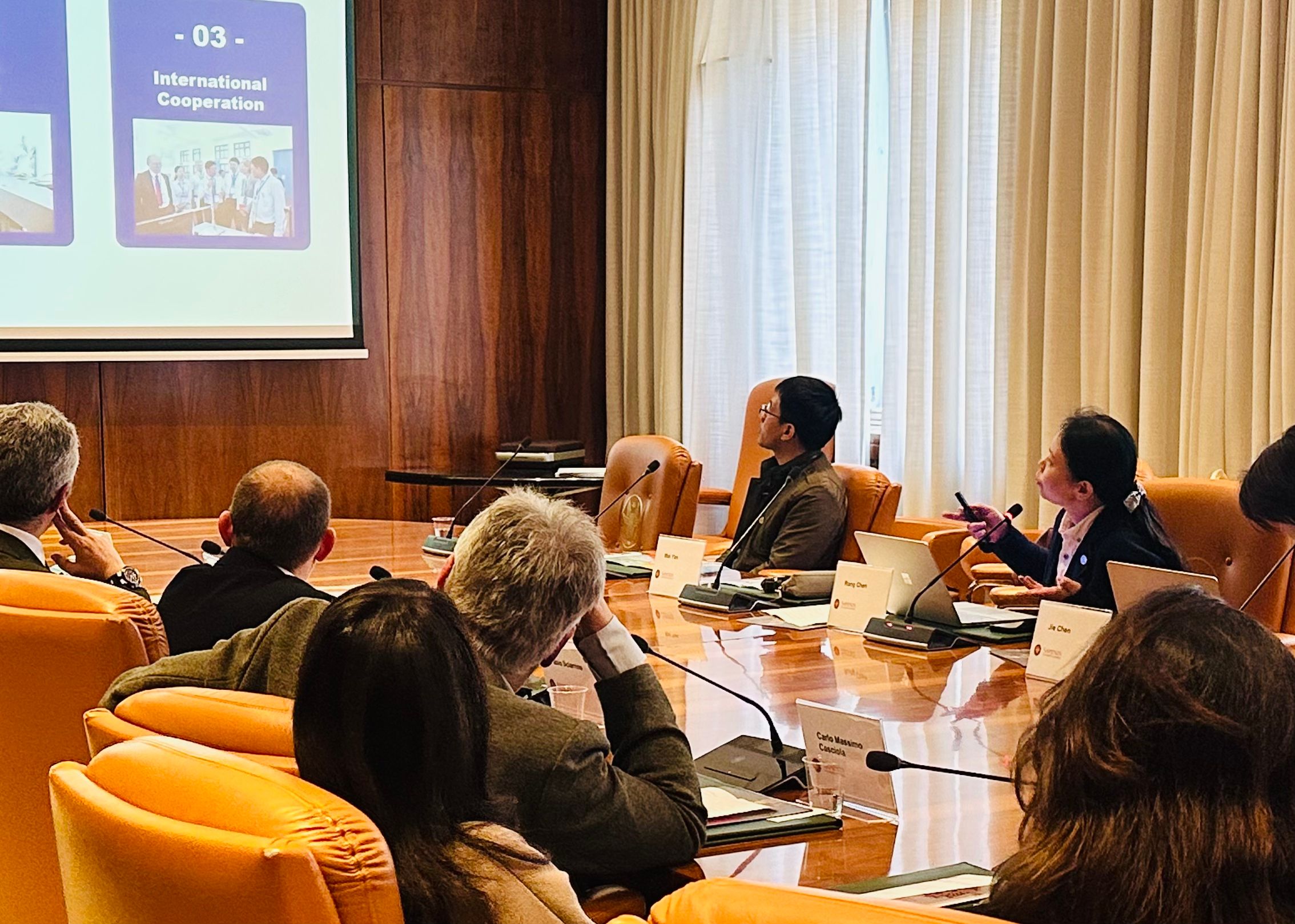 华中科技大学代表团访问意大利深化教学科研合作