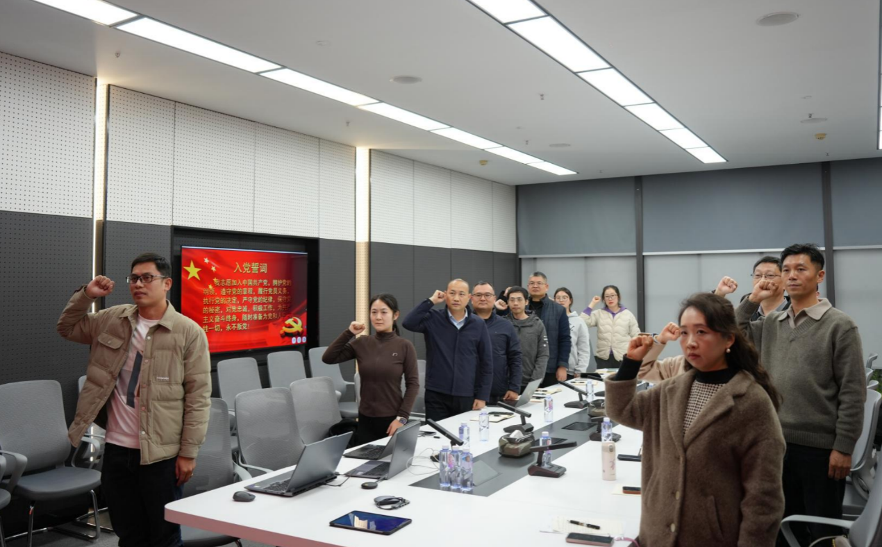 多语种国际传播党支部与三峡数智院党支部共同开展主题党日活动