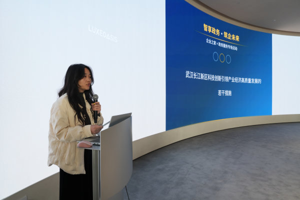 长江新区举办“企业之家”政企对接会