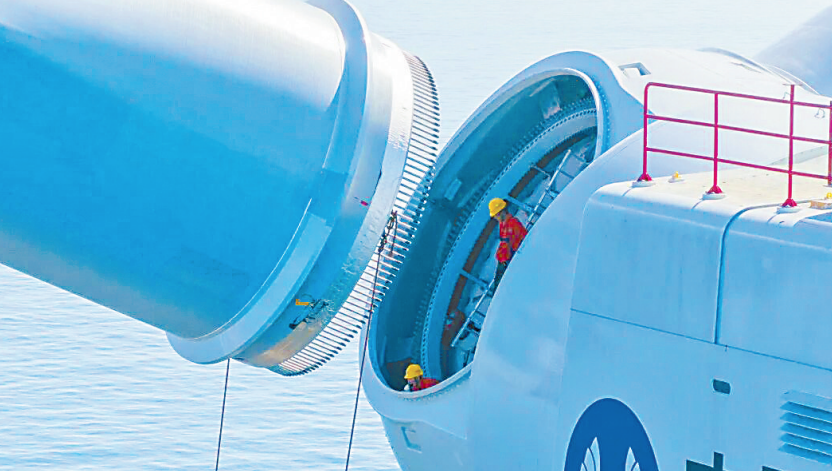 中铁大桥局承建50余个海上风电项目