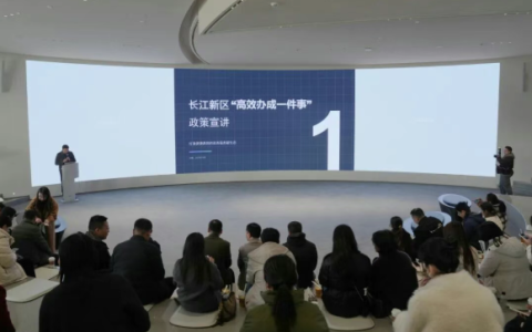优化营商环境 | 长江新区举办“企业之家”政企对接会