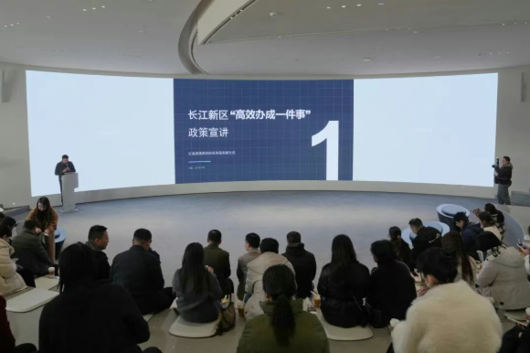 优化营商环境 | 长江新区举办“企业之家”政企对接会