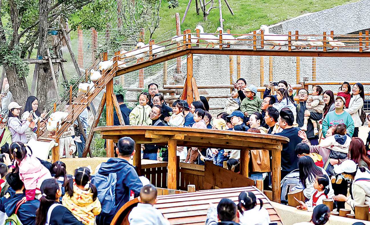 麓洲生态城开放4个月接待游客超20万人次