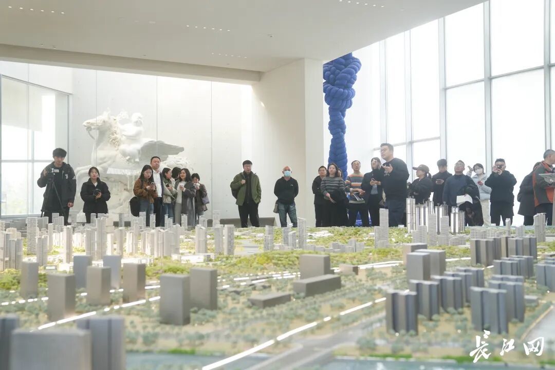 媒体聚焦 | 长江新区媒体观察团活动举办 近20家主流媒体走进武汉麓洲生态城