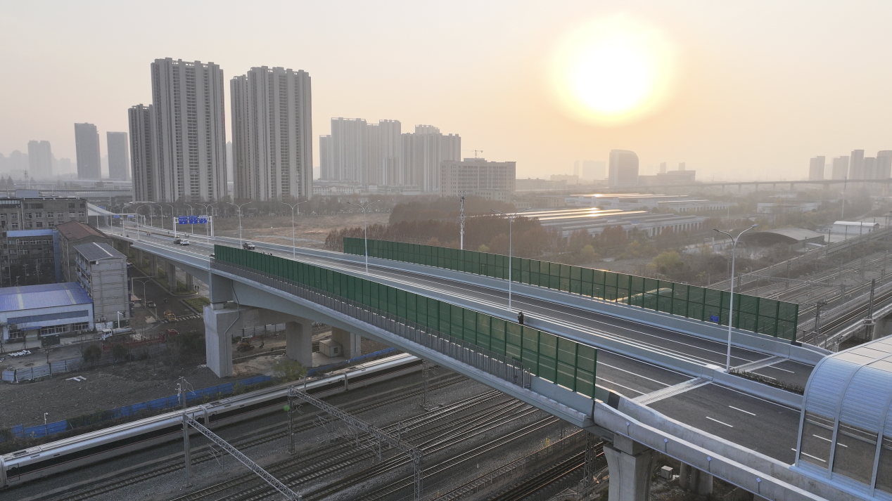 古田一路北段通车 硚口到东西湖3分钟直达