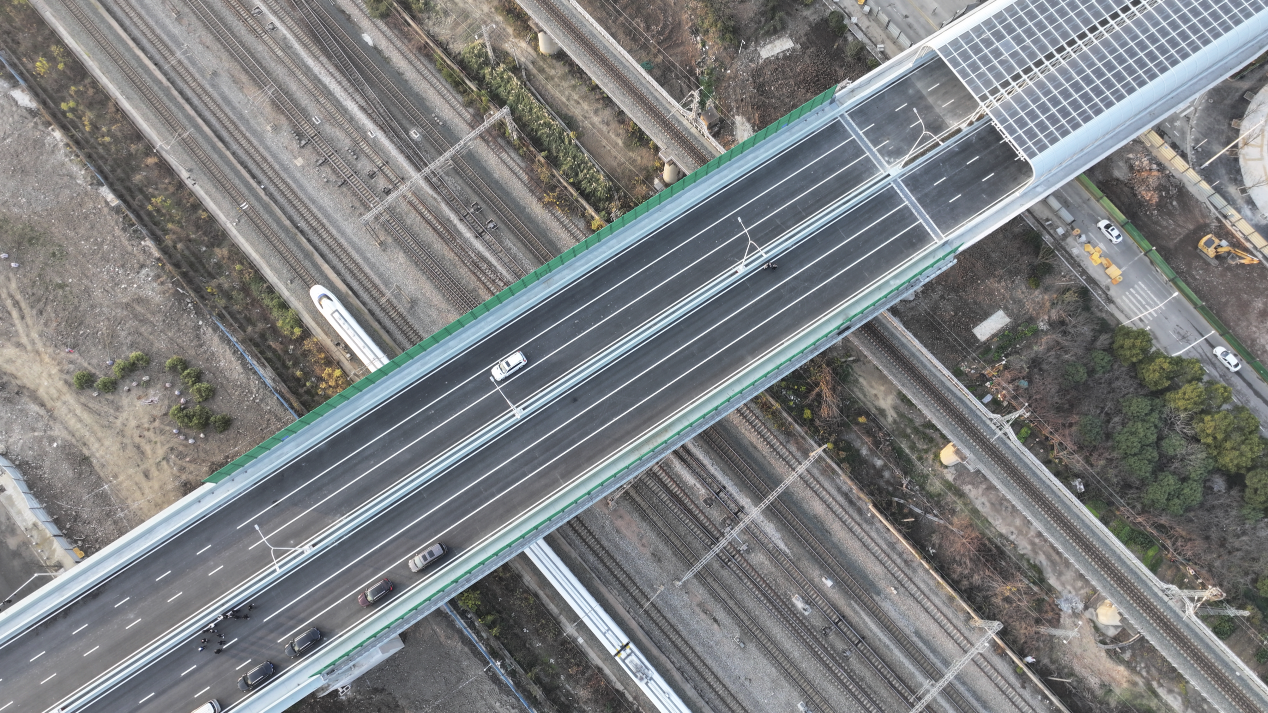 古田一路北段通车 硚口到东西湖3分钟直达