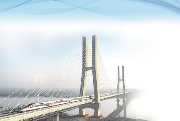 荆楚腹地架起稳固“金三角” 高铁路网贯通南北承东启西