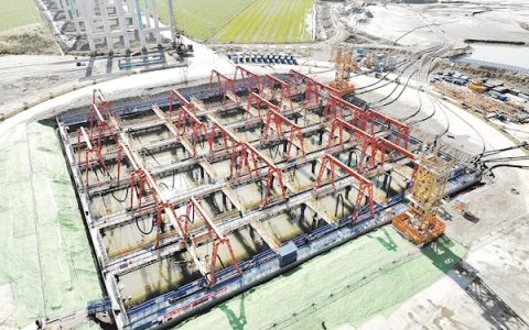 世界第一公路工程沉井落定 武汉都市圈环线高速加速画圆