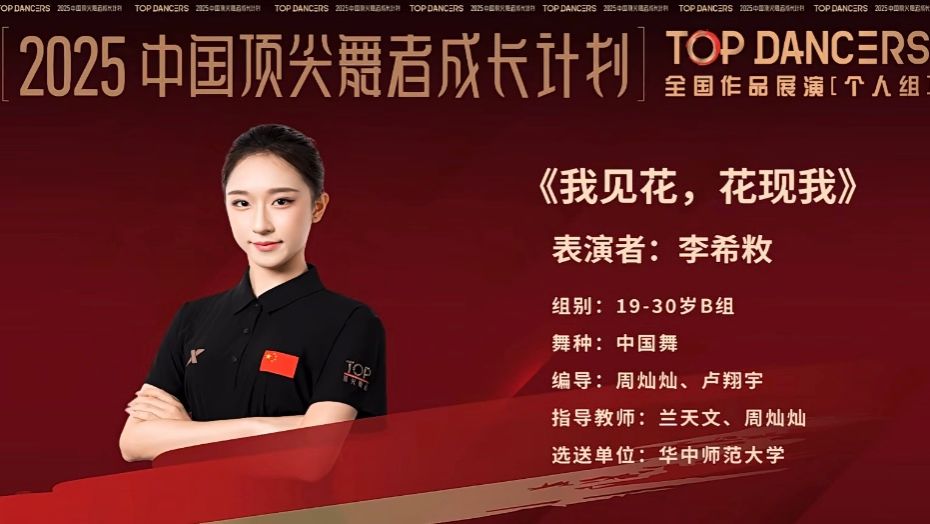 华中师范大学师生在“中国顶尖舞者成长计划”中获多项荣誉