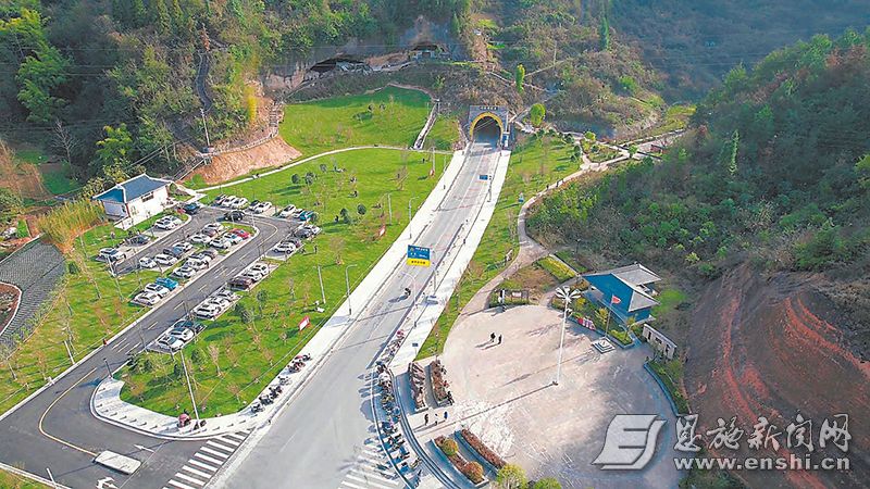 闫家湾隧道公园。（资料图）