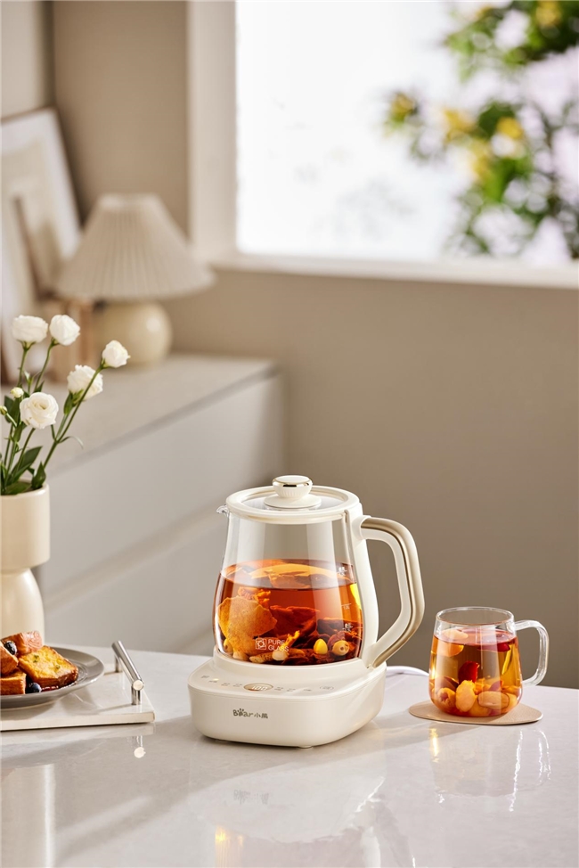 以安全与健康定义好产品，小熊全玻璃养生壶荣获好产品奖