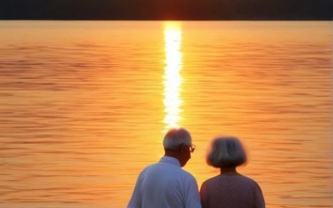 温暖余晖托起幸福晚年