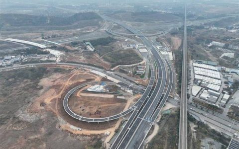 光谷第三条高架通车 武鄂通勤时间进一步缩短