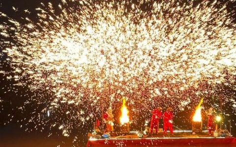 打铁花、欢乐跑…… 十堰各地花式庆元旦