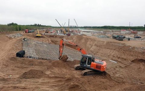 巴河沙滩配套项目建设提速