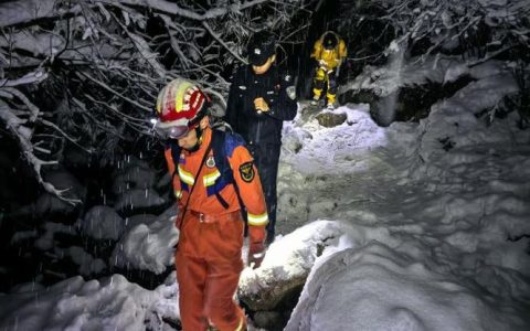 风雪跨年夜 藏蓝护平安 九宫山派出所连救两拨被困游客