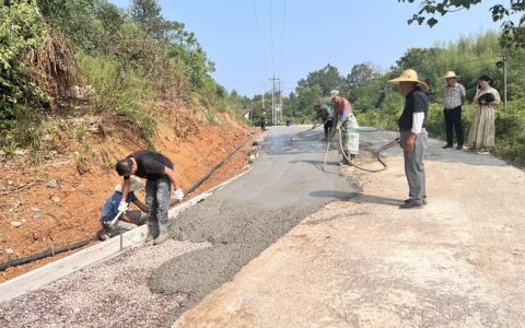 阳灌线公路拓宽工程惠及周边村民