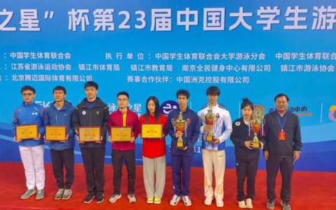 华中科技大学在省大学生游泳锦标赛中获佳绩