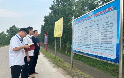 武穴精准监督为民生水利工程保驾护航