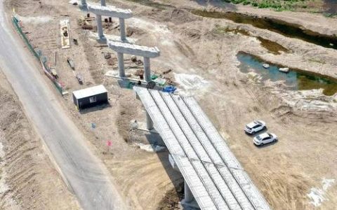 红安新建一大桥，月底投用！