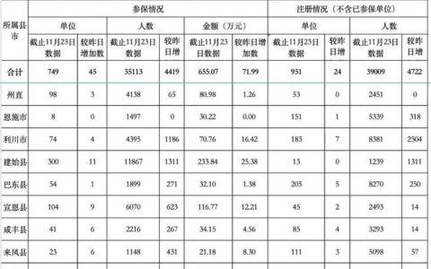 恩施市基本养老保险参保人数突破54万