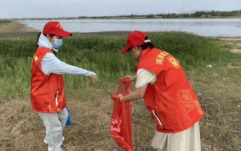守护一江碧水 共建美丽家园 嘉鱼县开展“净滩护河”志愿服务行动